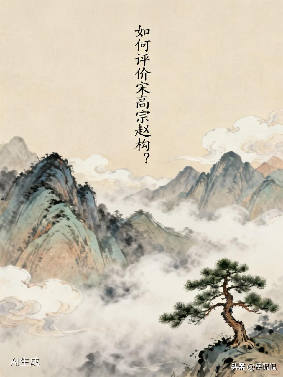 如何评价宋高宗赵构?

纵观历代帝王，纵使昏暴如桀纣、荒怠如陈后主，尚且不曾有人