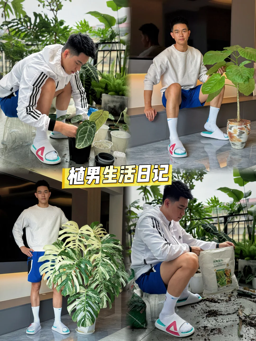 植男生活日记｜在家务农的1️⃣天