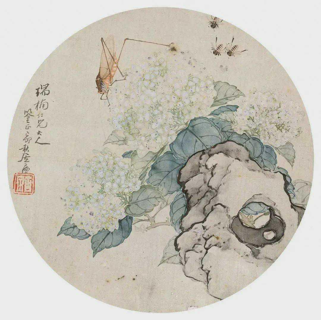 居廉（1828-1904），字士刚，号古泉，别号隔山樵子、隔山老人、罗浮道人，清