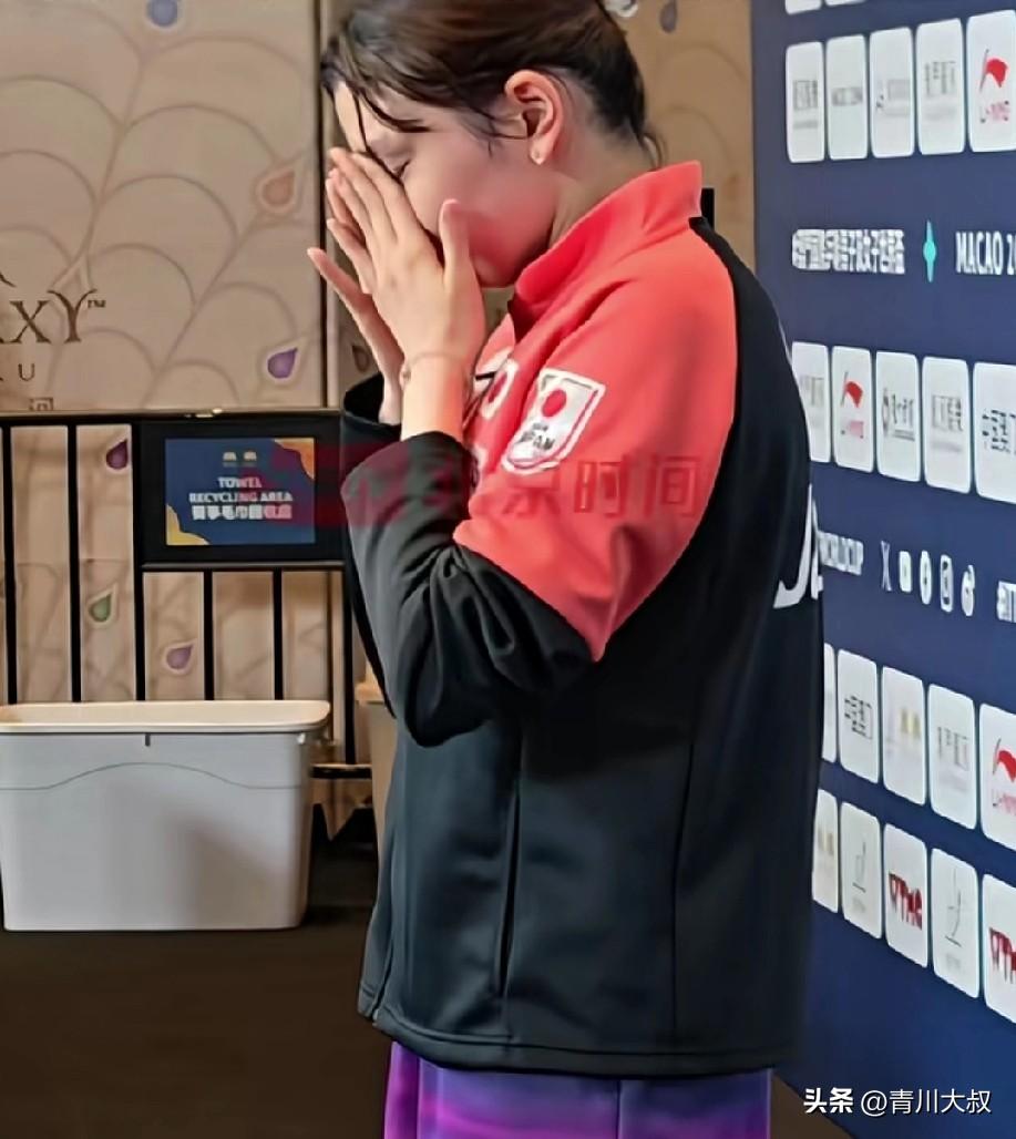 笑死我了！桥本帆乃香被王曼昱打哭后，我以为她会消沉一段时间，
没想到第二天就被澳