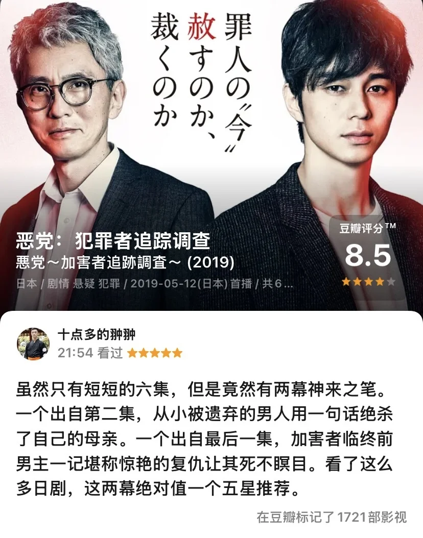 日剧 恶党～犯罪者追踪调查
