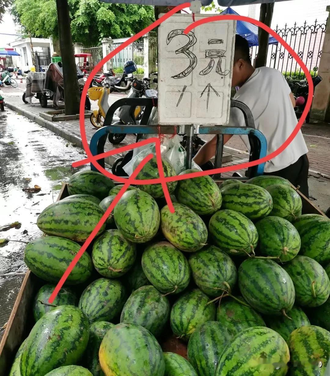 最讨厌这种无知的人，发个这样的图嘲讽韩国吃不起西瓜，可怜的吃西瓜皮，你更应该可怜