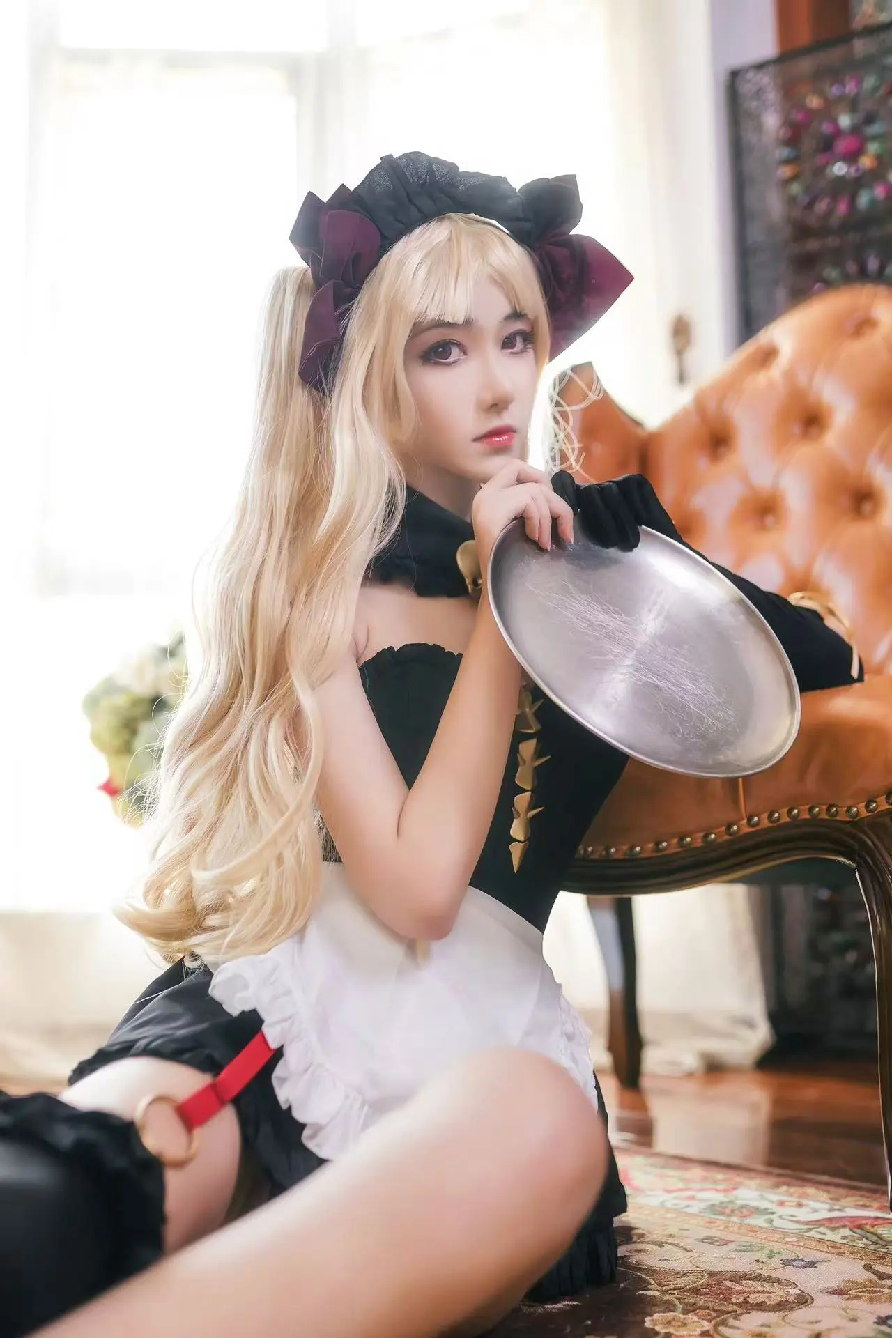 cosplay 绝美cos正片动了 艾蕾什基伽尔 女仆装 cos正片