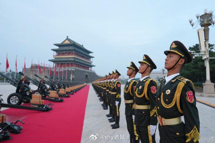 准备好了 受阅部队已在长安街列阵九三盛大阅兵 ​​​
