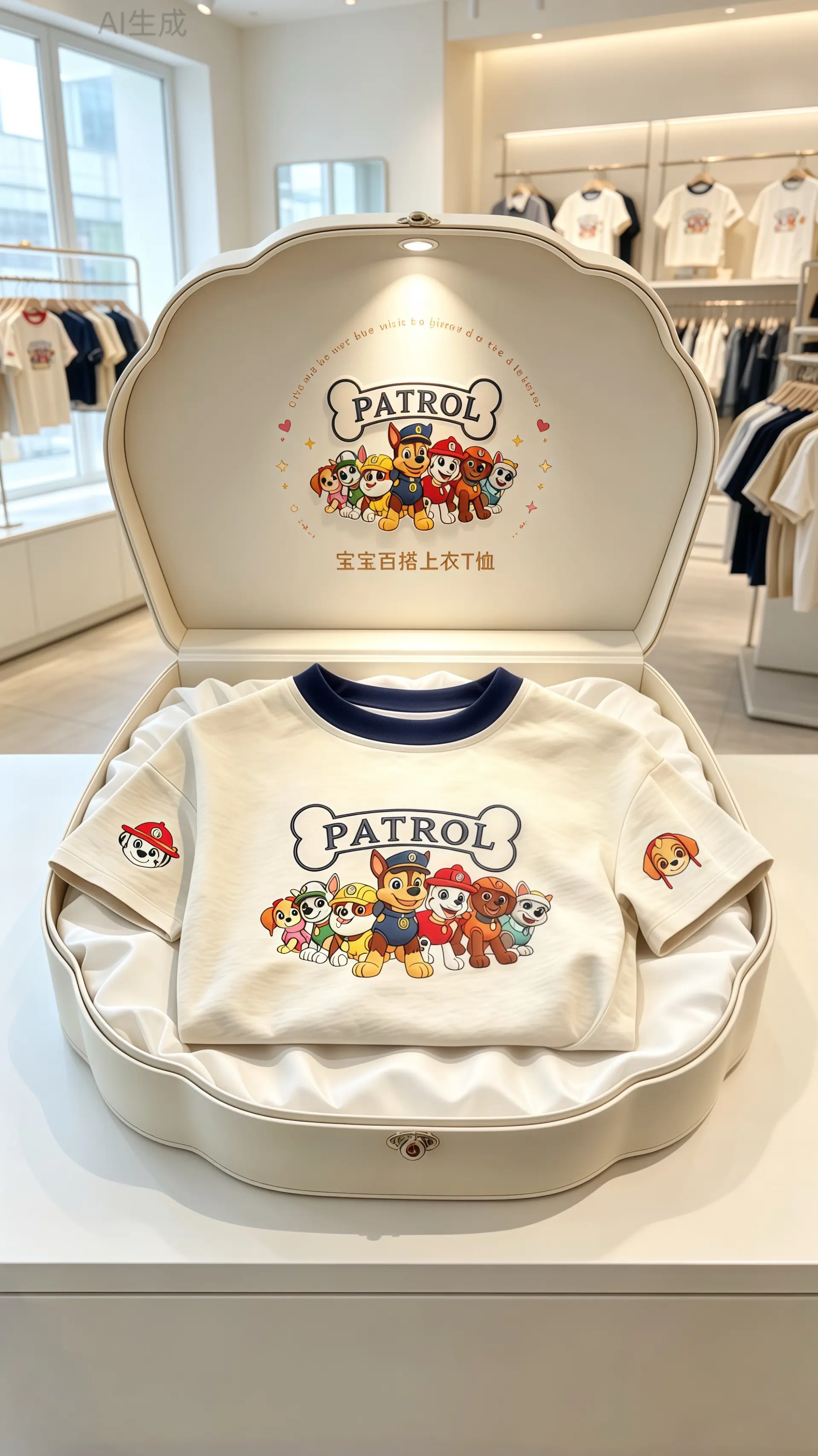 潮娃穿搭 男童穿搭 汪汪队短袖 短袖恤 高品质童装