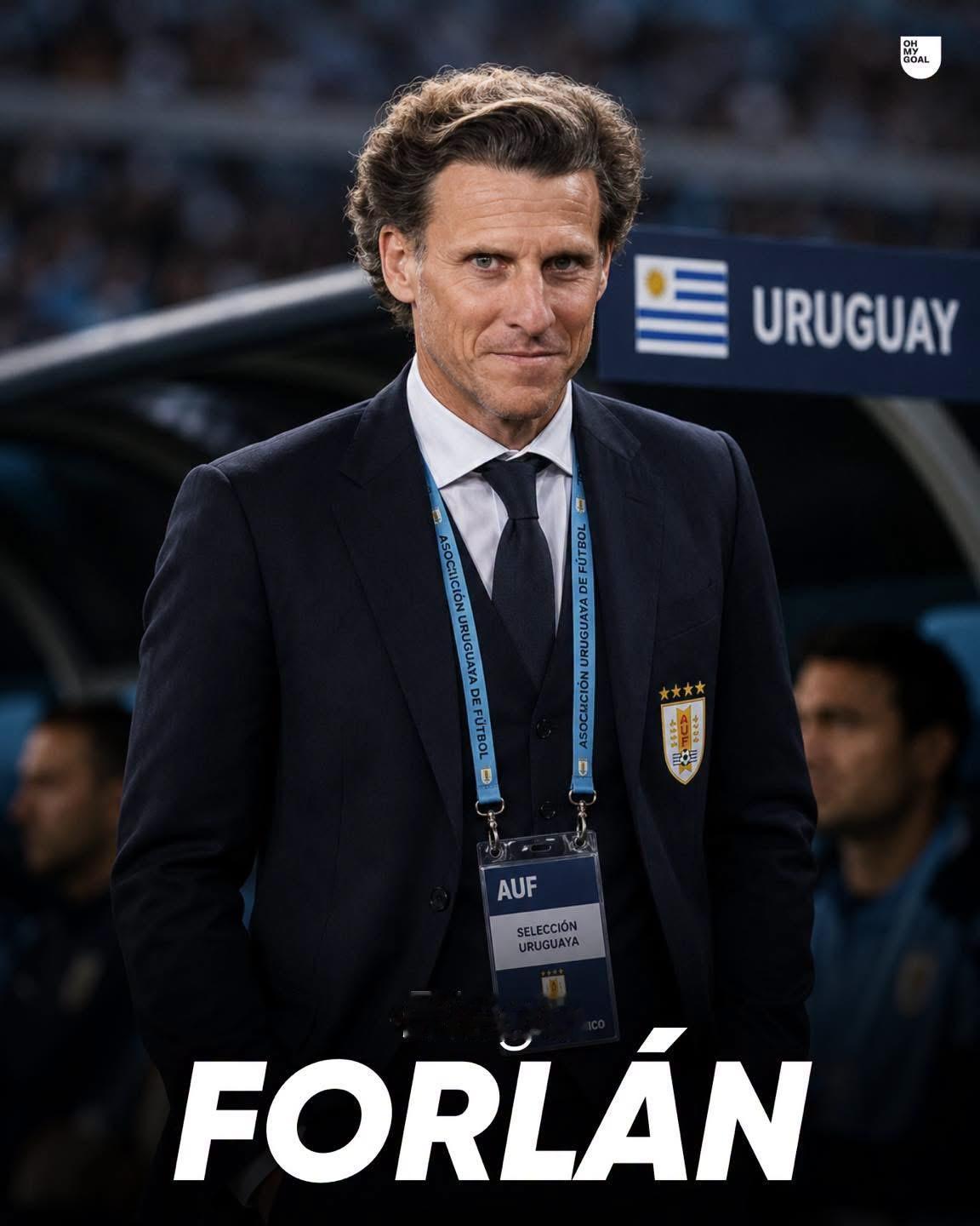 🚨🇺🇾 烏拉圭官方宣布，委任科蘭（Diego Forlan）作為國家隊新教