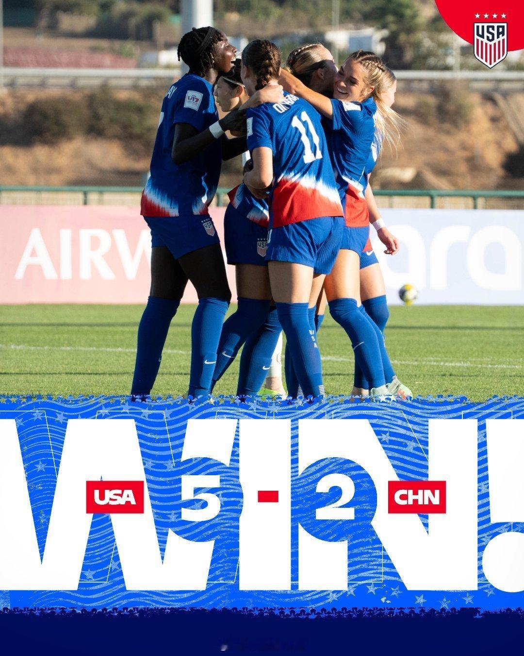 中国U17女足5-0击败挪威队今天美国U17女足5-2击败中国队锁定16强。这届