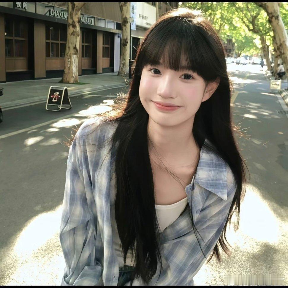 可爱女生头像。 