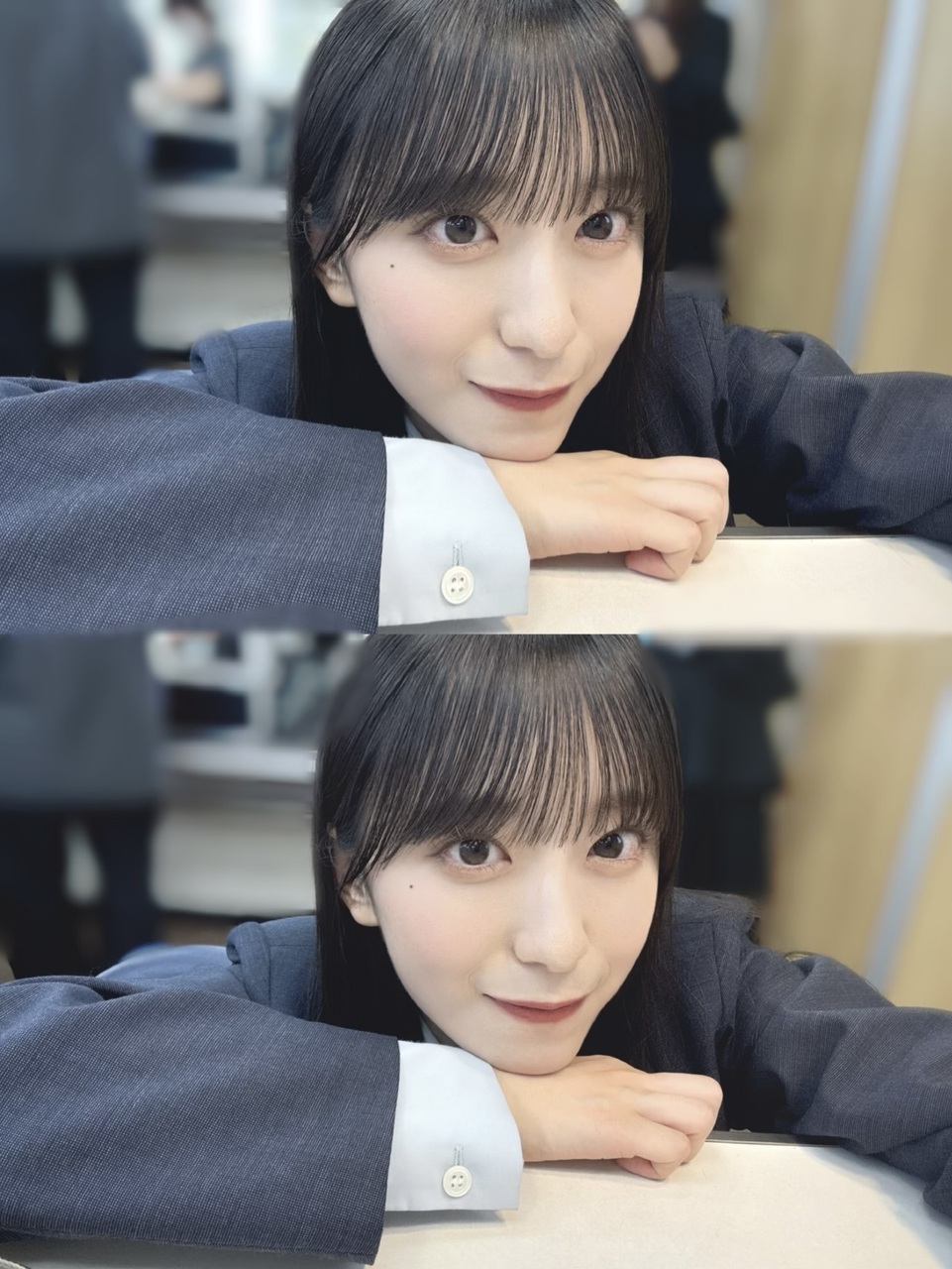 村井優「現在発売中のB.L.T. 12月号、理子ちゃんと一緒に表紙を務めさせてい