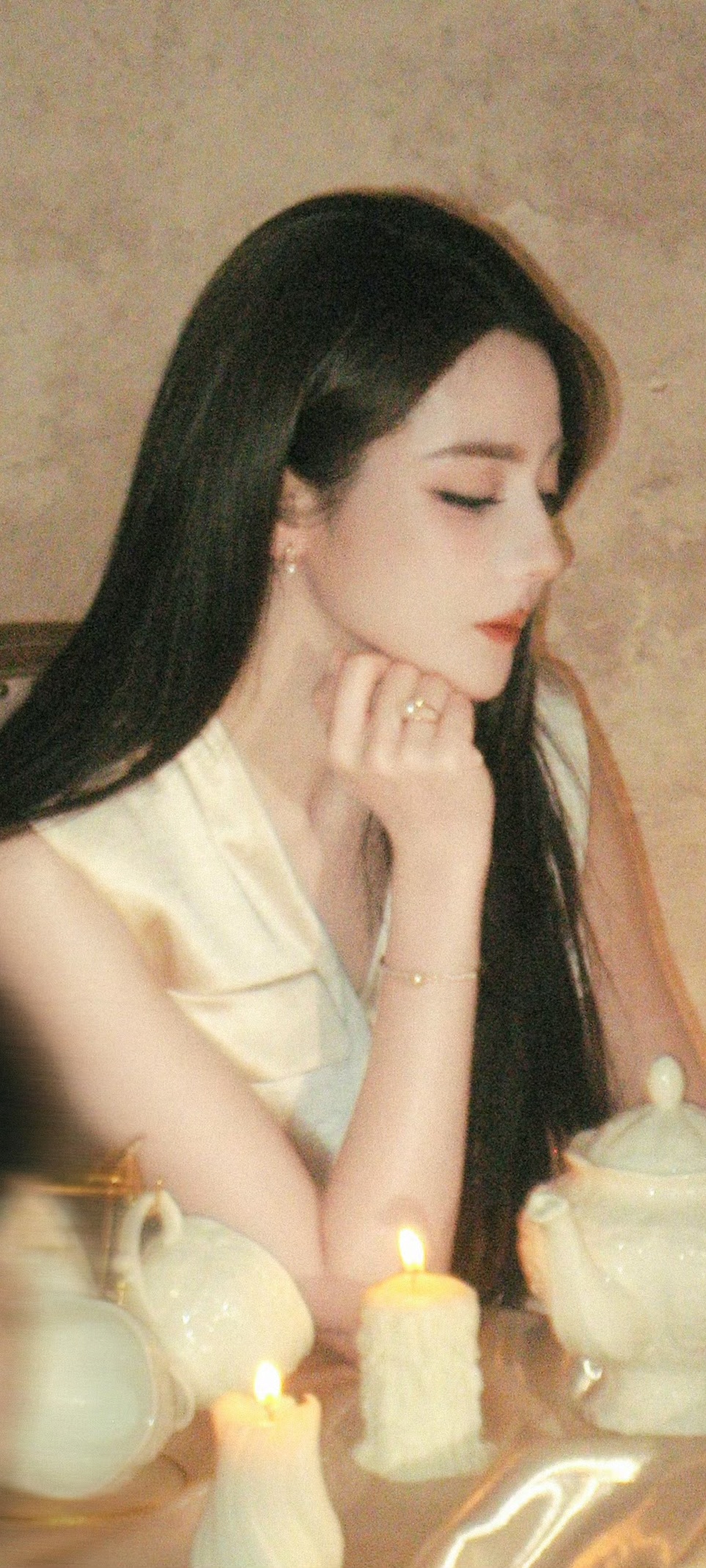 迪丽热巴卫蓝 优雅知性 ​​​