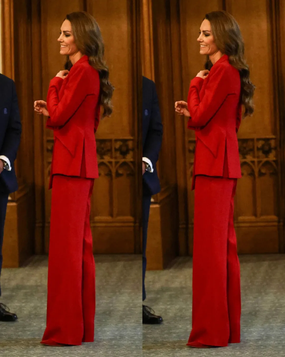 1月15日，作为橄榄球联盟🏈的皇家赞助人，凯特于温莎城堡为夺得2025年女子橄