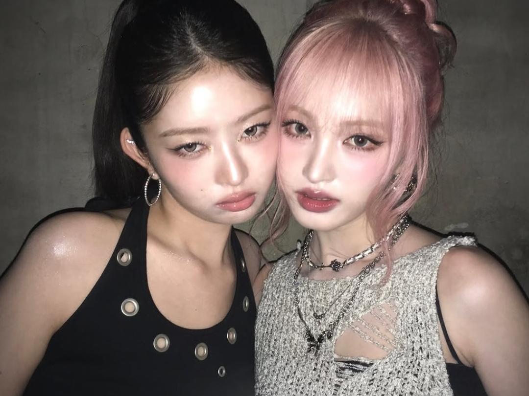 美的有点超过了(超适合姐妹合拍) ive 辣妹穿搭