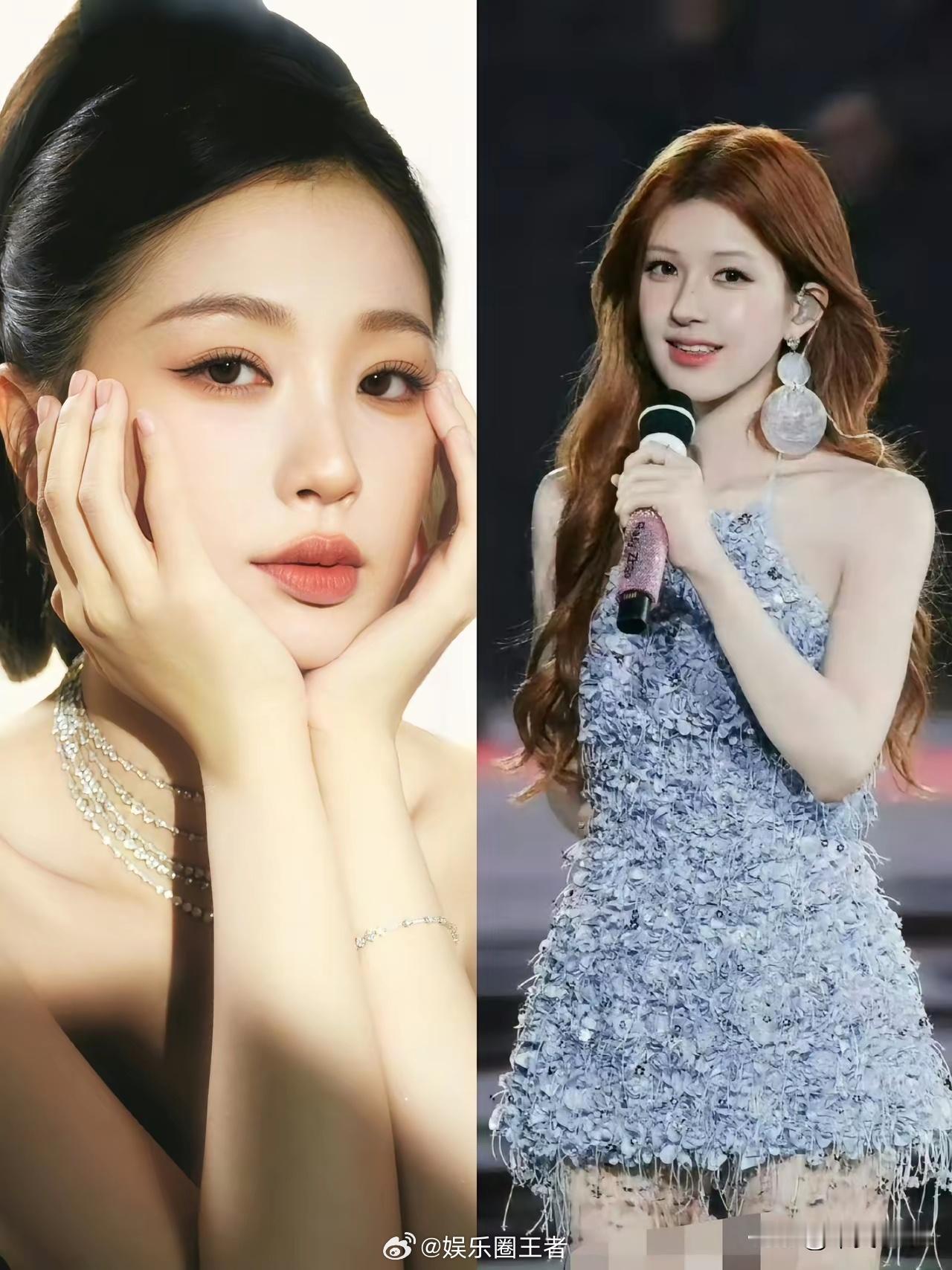 tg 虞书欣这回是彻底想不清了，去年还和赵露思同是95花顶流，今年却一个天一个地