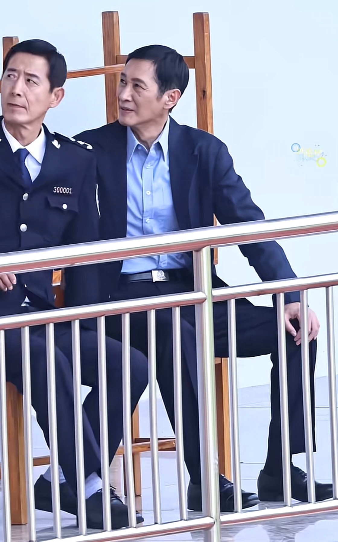 这两人同框还是很少见的 