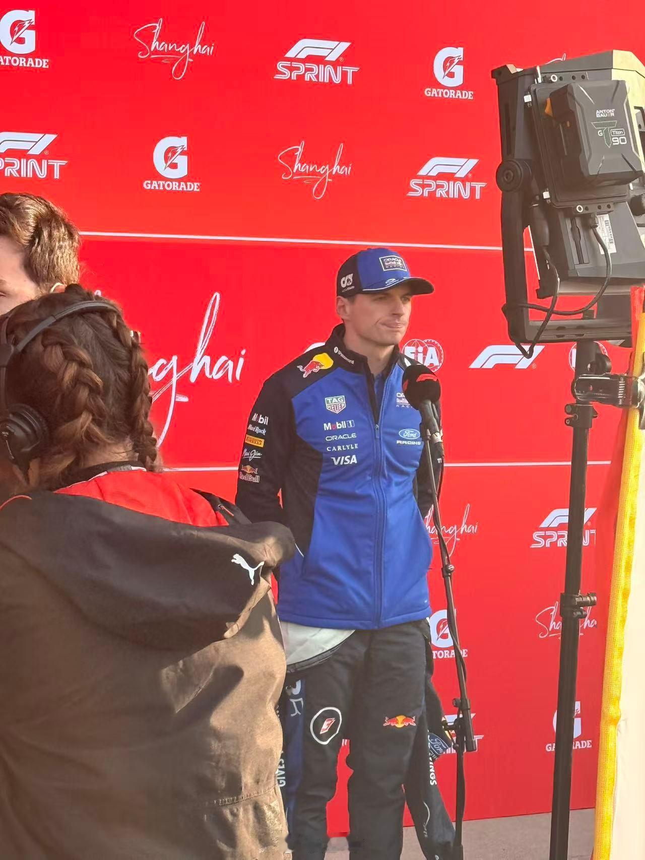 赛后满脸都写着开心的潘子F12026f1中国大奖赛