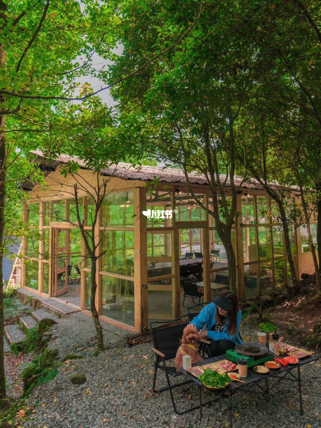 赵公山🌲藏在深山里的玻璃木屋·叁岩谷🦫