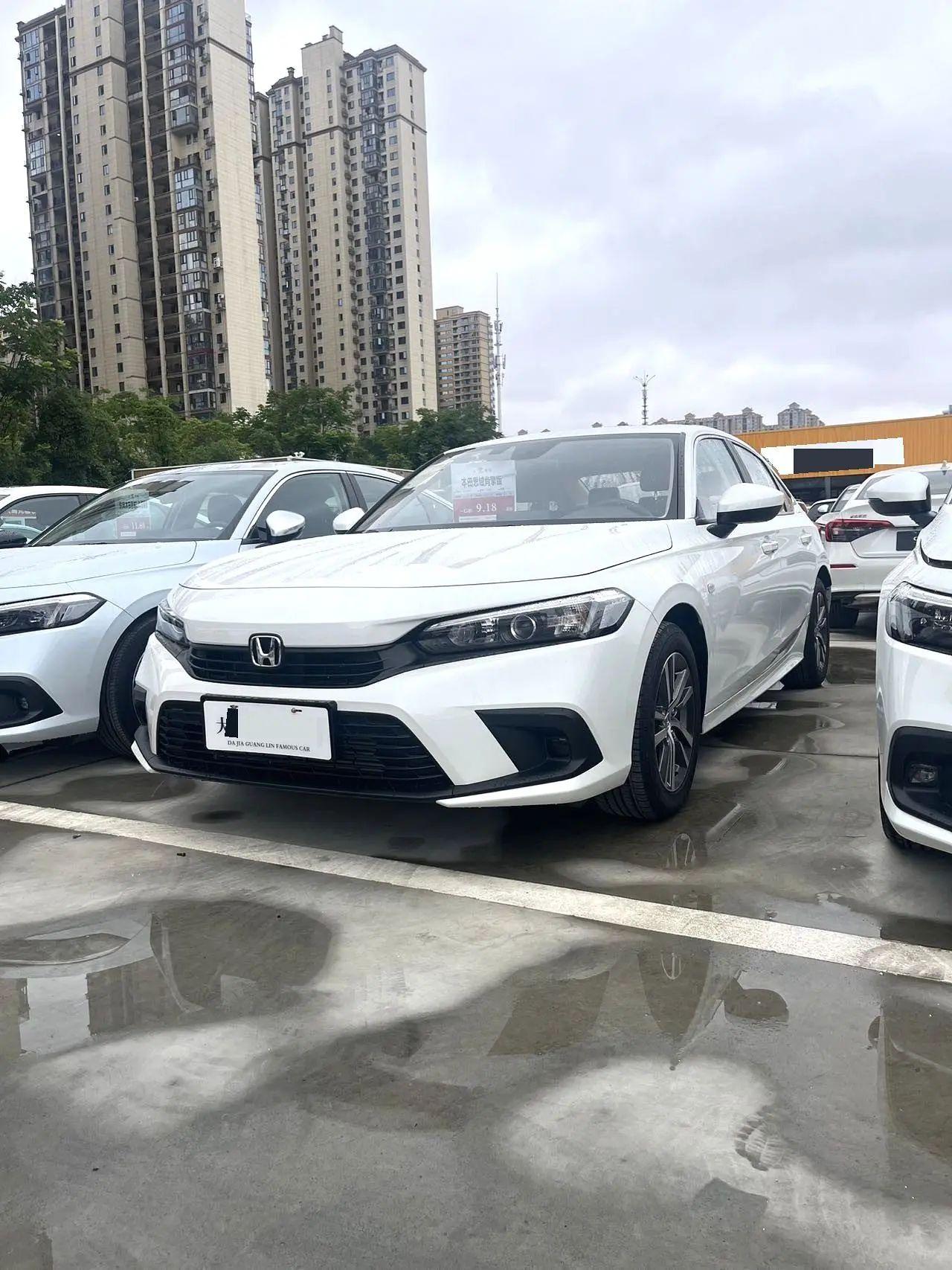 车型:本田 2022款 思域 1.5T 无级 180TURBO 尚擎版
车况:原