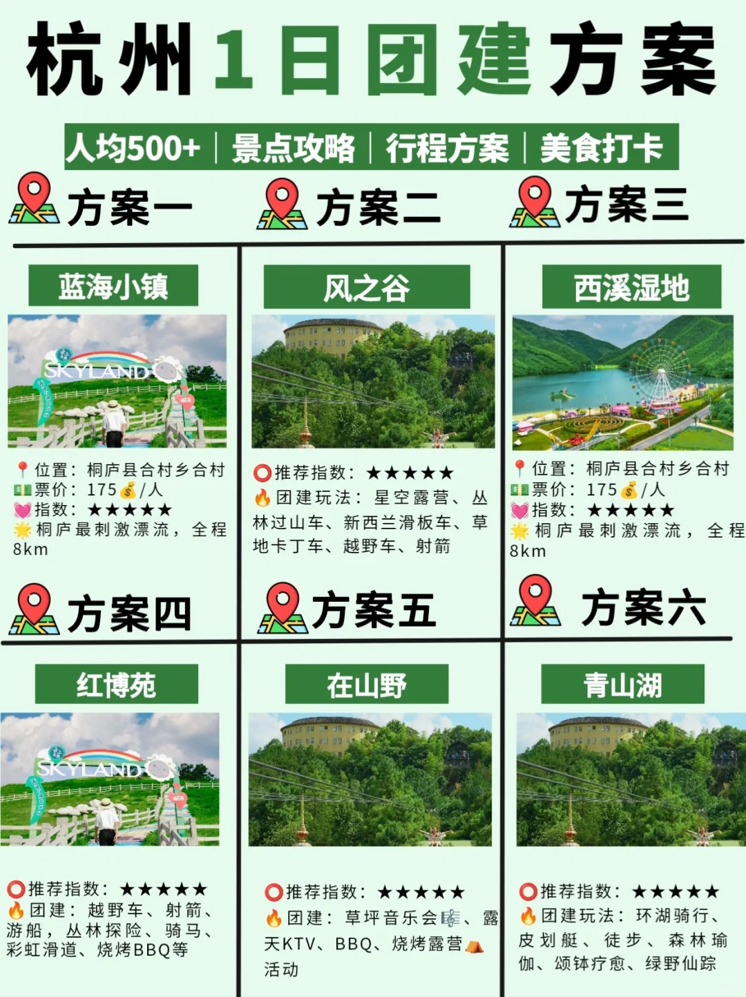 人均100+💰杭州一日团建露营烧烤地合集