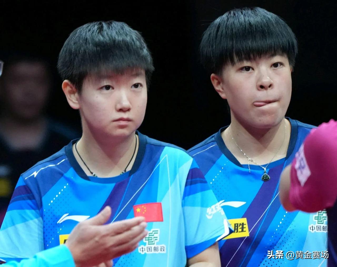 新加坡女双16强产生，我看清了这3个事实[玫瑰]

1️⃣孙颖莎和王艺迪镇守的1