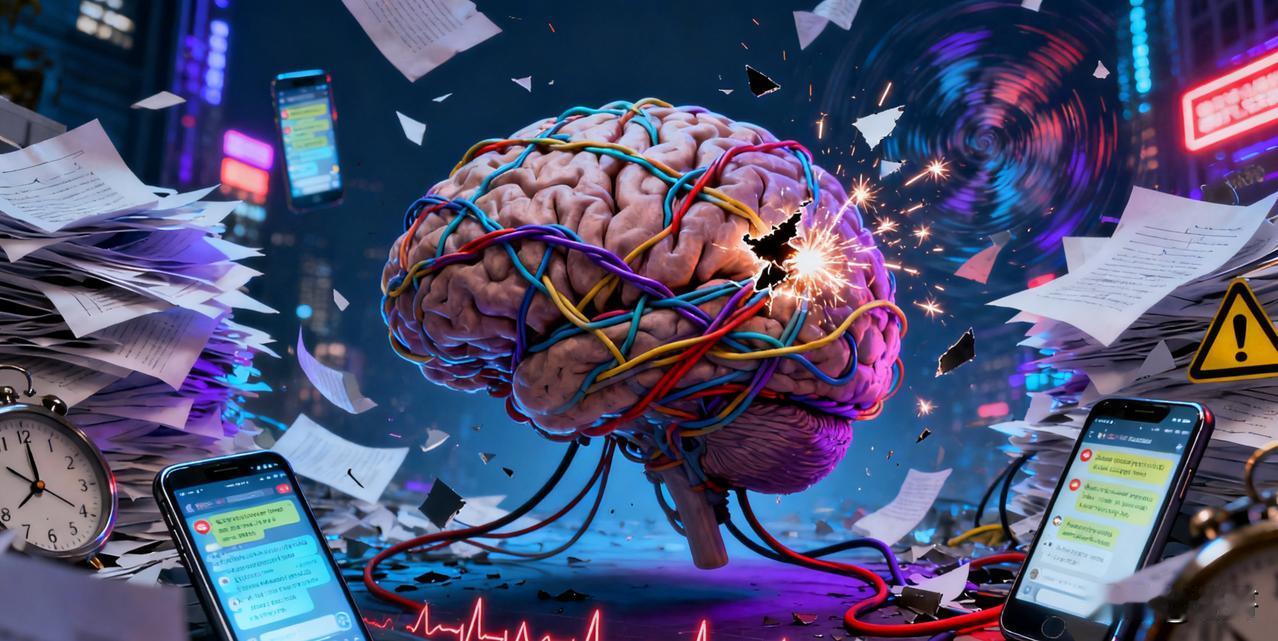 比熬夜更伤的心理过载：你每天都在“空转”，却以为是努力？！
 
很多人能扛住通宵