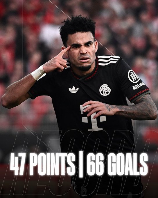 #拜仁德甲半程狂刷多项纪录# 🚨 拜仁慕尼黑赛季数据解析：· 17轮德甲赛事后