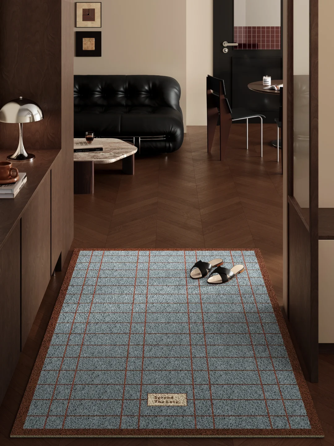 🔵 海盐奶咖入户垫 | 给家添一抹蓝