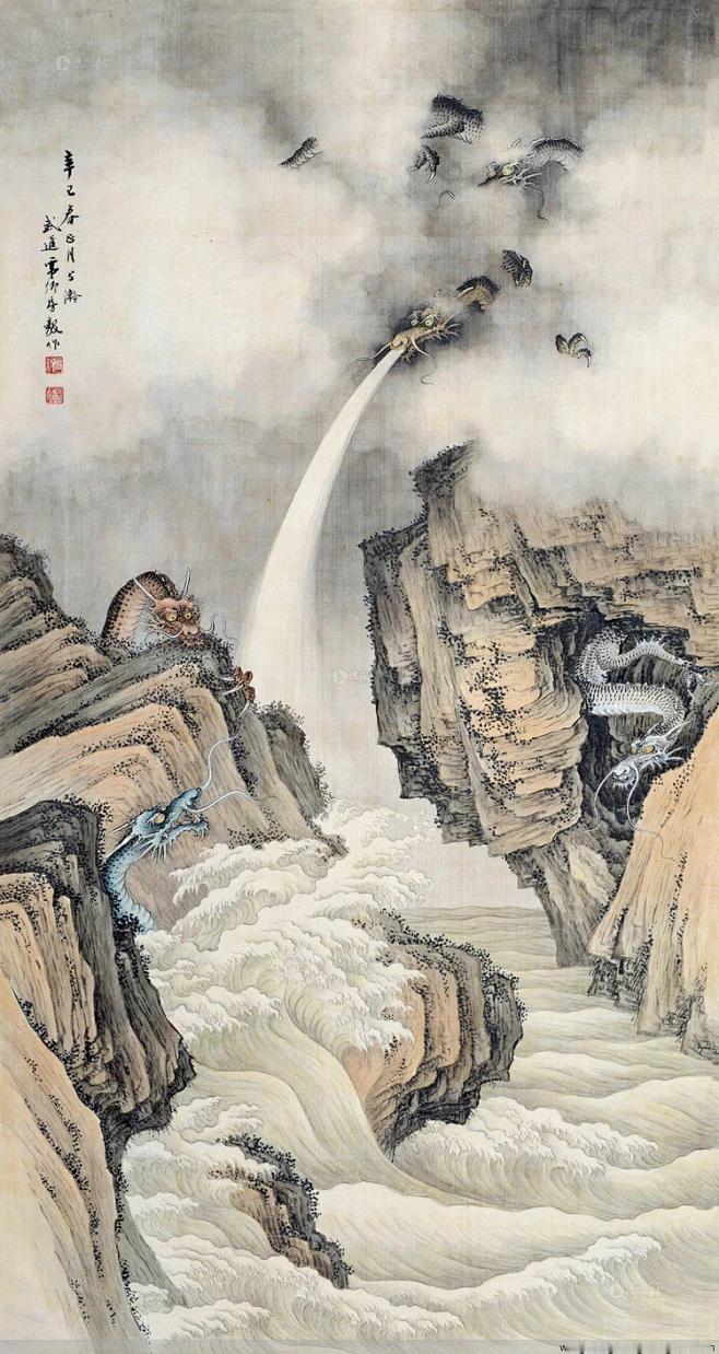#你心中的龙是怎样的#我想象中的龙，大概就是这样威武神奇的样子。不过它们没有翅膀