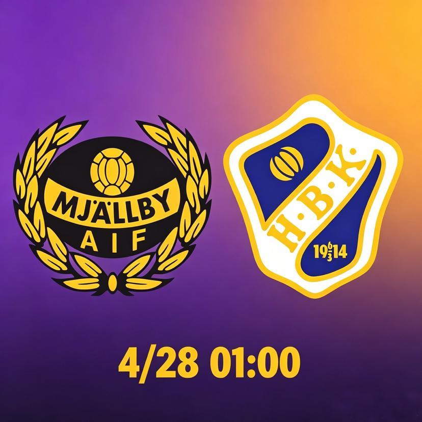 ⚽瑞超焦点战！米亚尔比VS哈尔姆斯塔德米亚尔比 VS 哈尔姆斯塔德4月28日凌晨