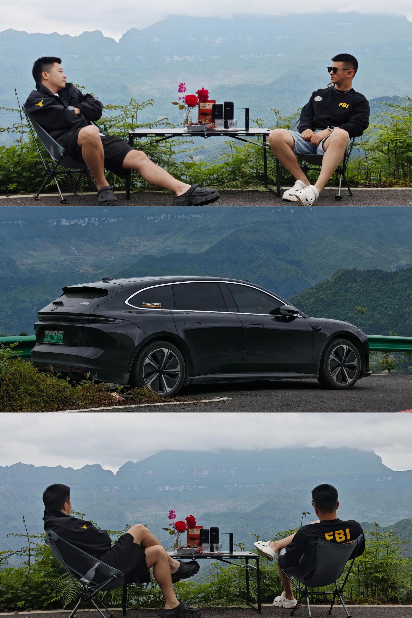 累了，我们就出去走走。
