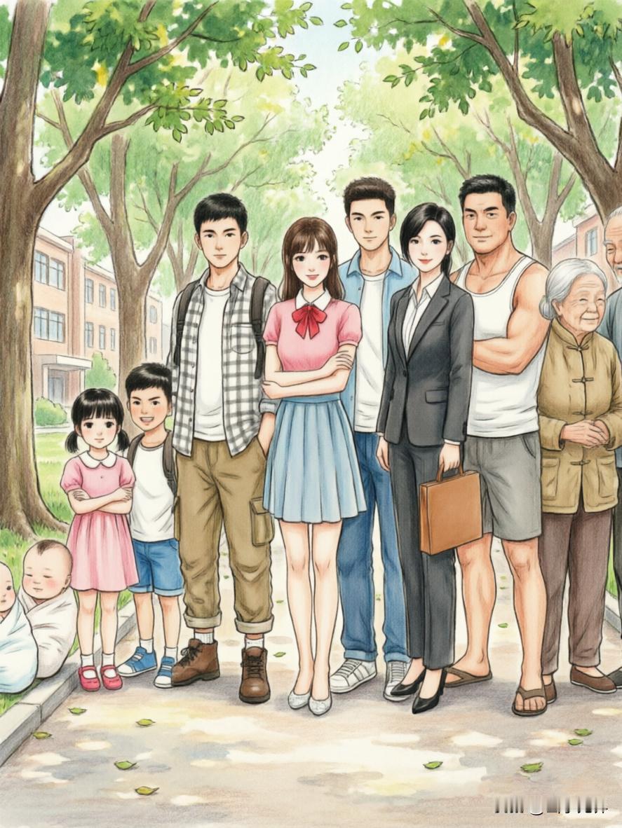 男女岁数反差顺口溜
 
初生落地：
男儿统称小不点，女儿尊贵叫千金。
 
孩童年