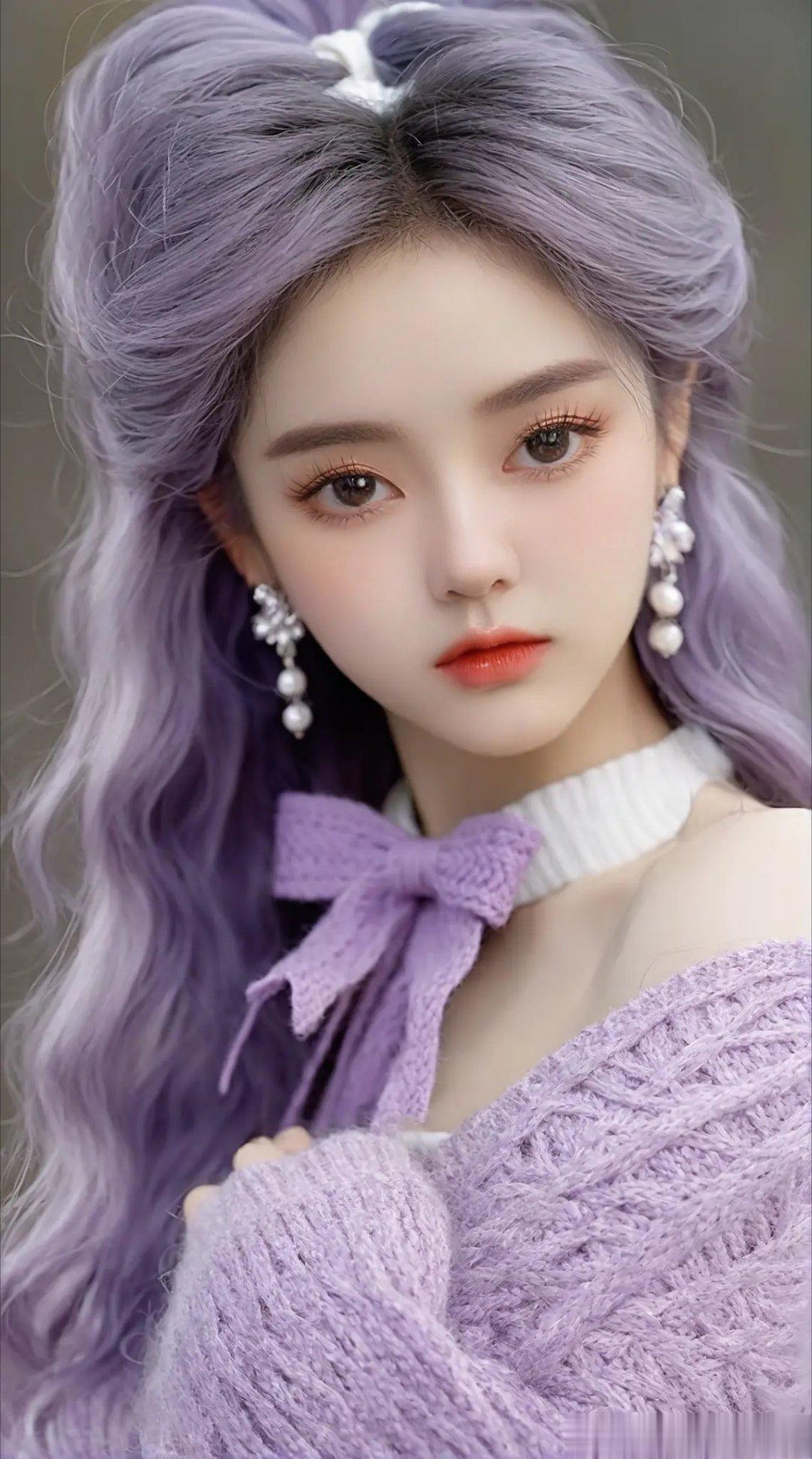 紫发小魔女上线啦，要的就是这个感觉#魔女##感觉##感觉至上# ​​​