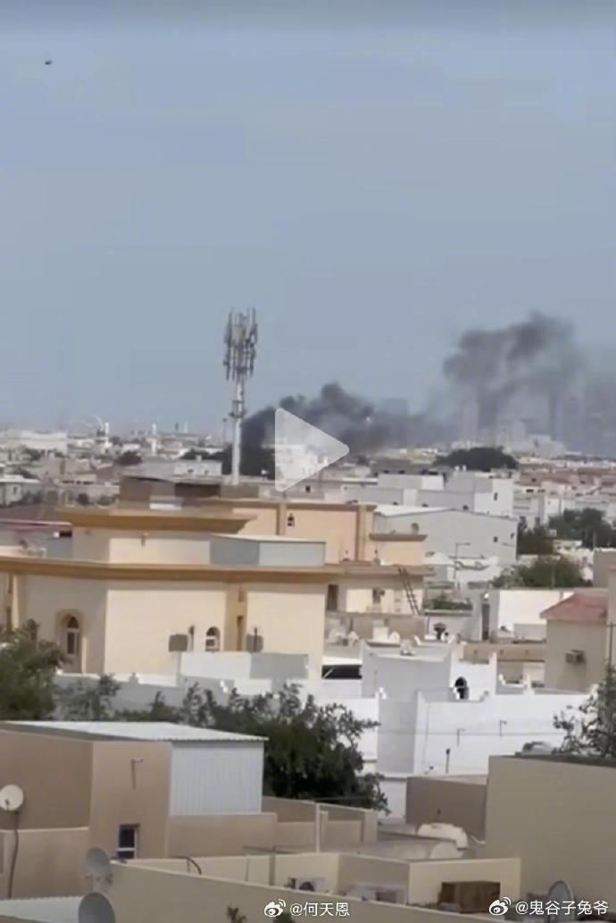 美国在卡塔尔大使馆 被炸 