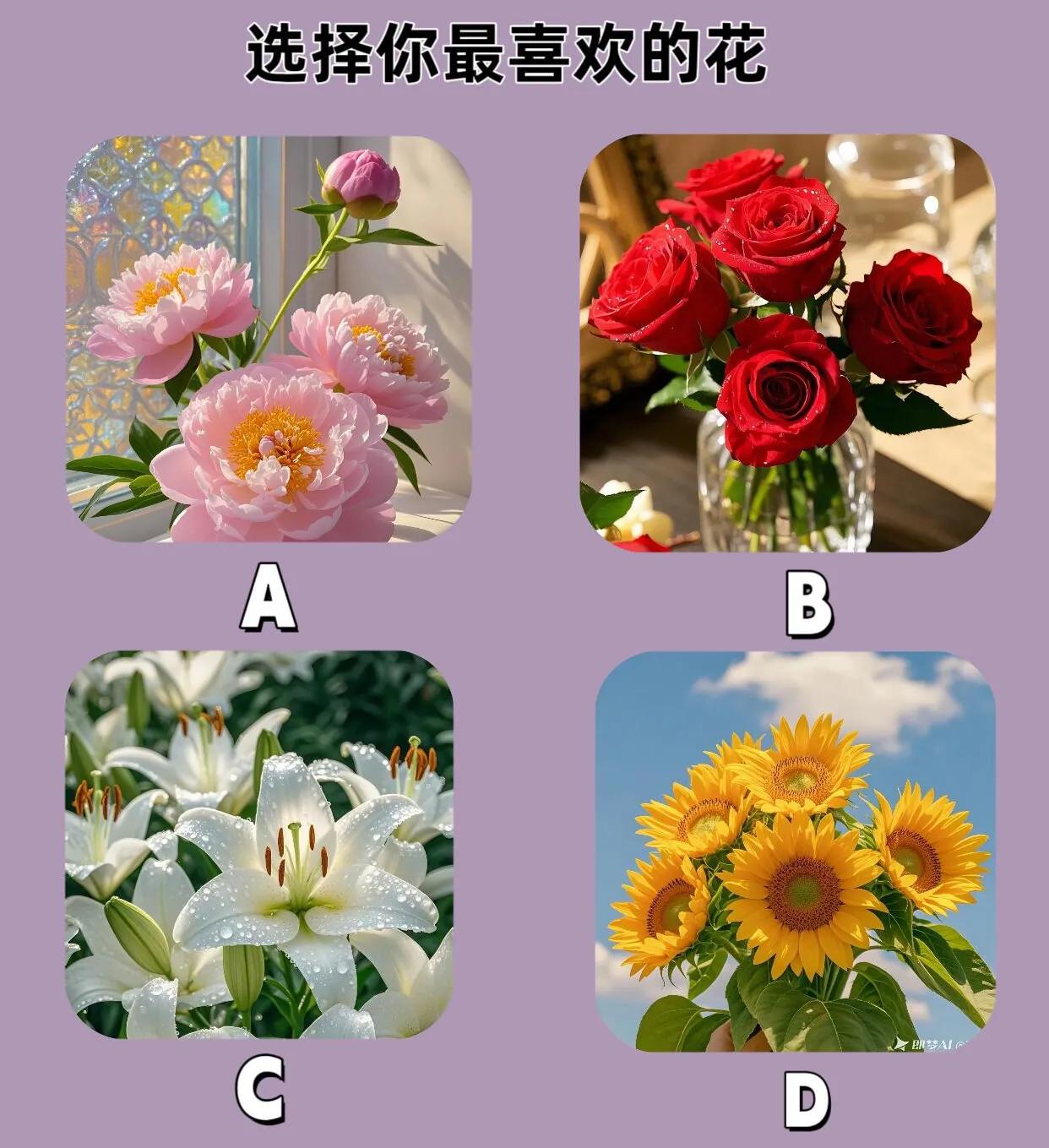 测测看你是不是天生招财命？？
请大家理性看待，千万别太较真~
答案已经在评论区查