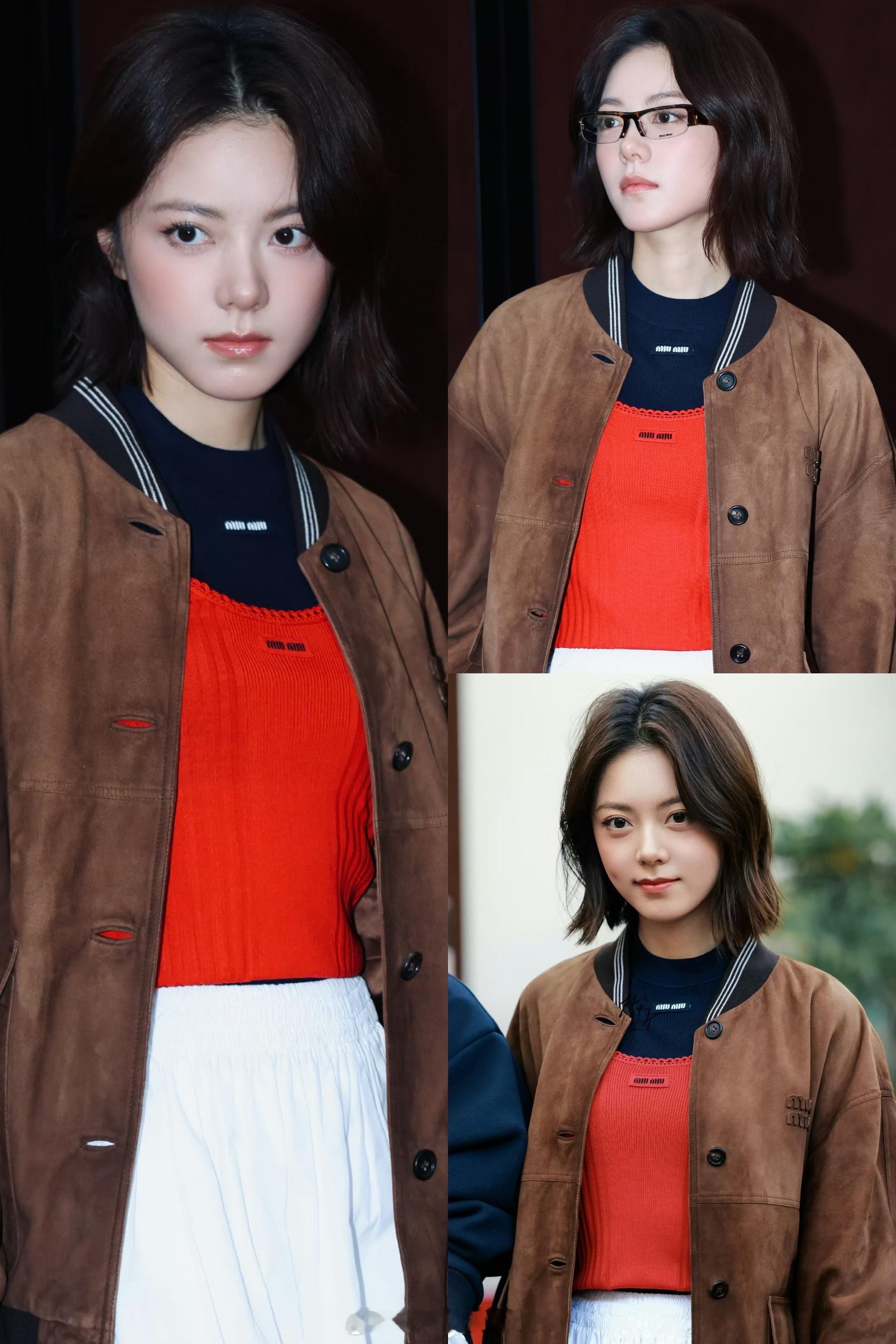 近期品牌活动明星造型盘点1️⃣ 11月21日📍上海      Miu Miu 