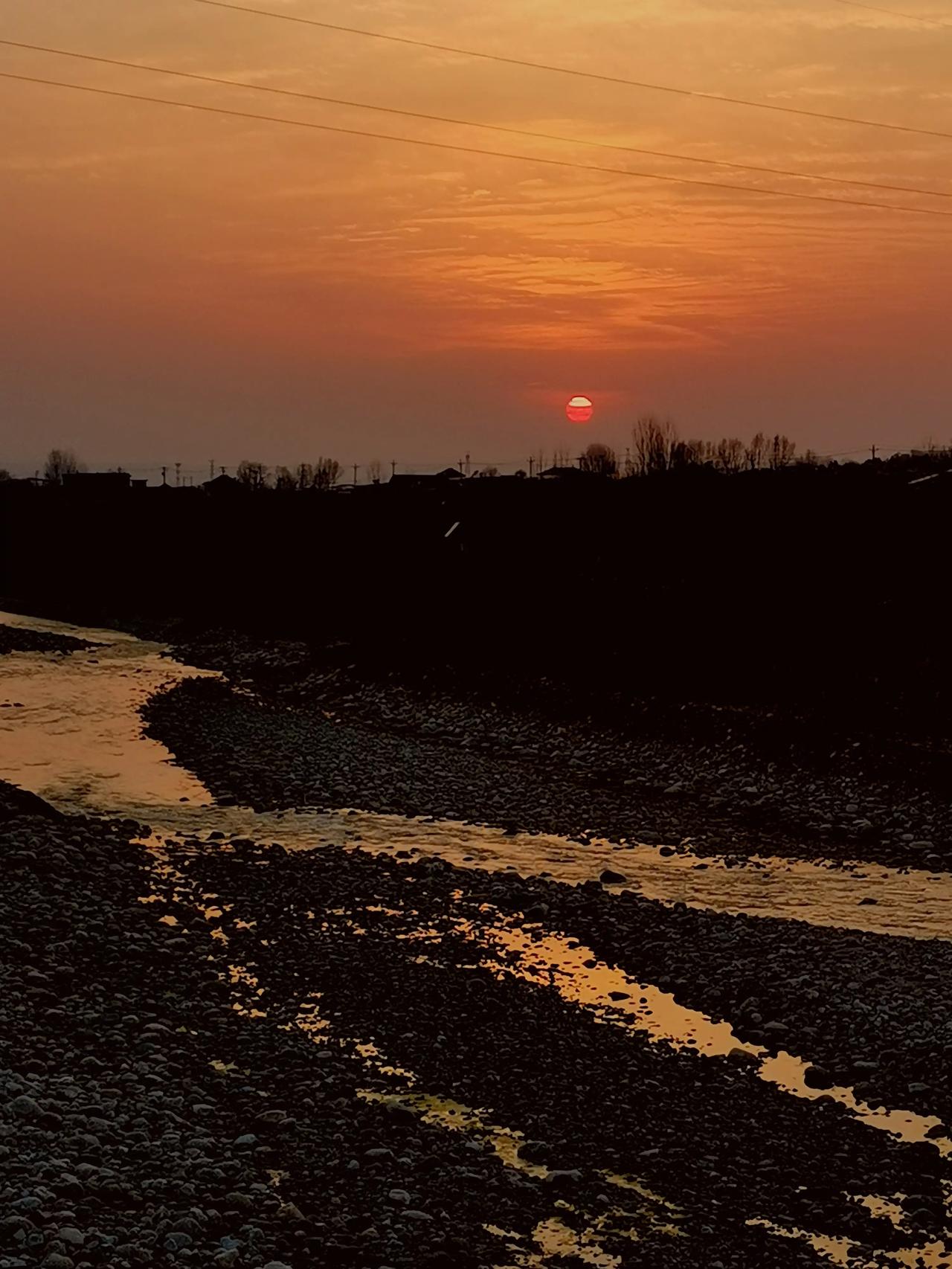 灞河夕阳红