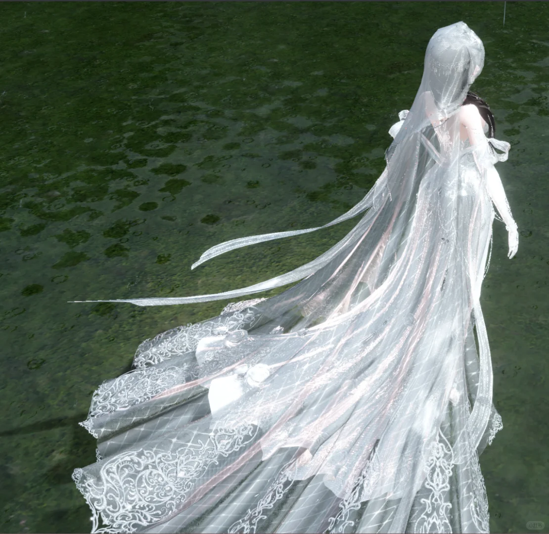 无法拒绝的白婚纱-舞乐配新时装