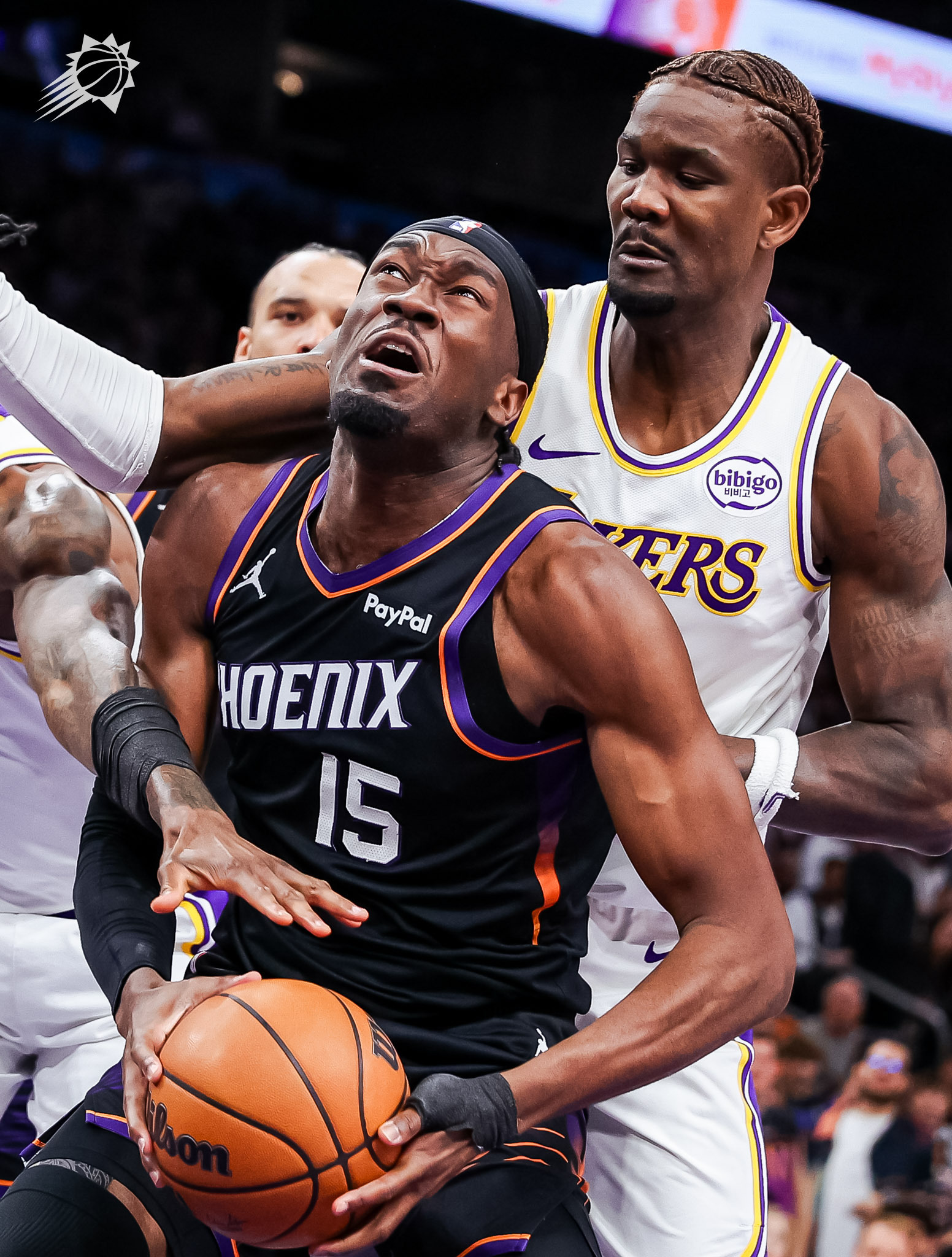 【湖人vs太阳 前瞻看点】【排名博弈】：湖人（34-23）排名西部第六，领先第七