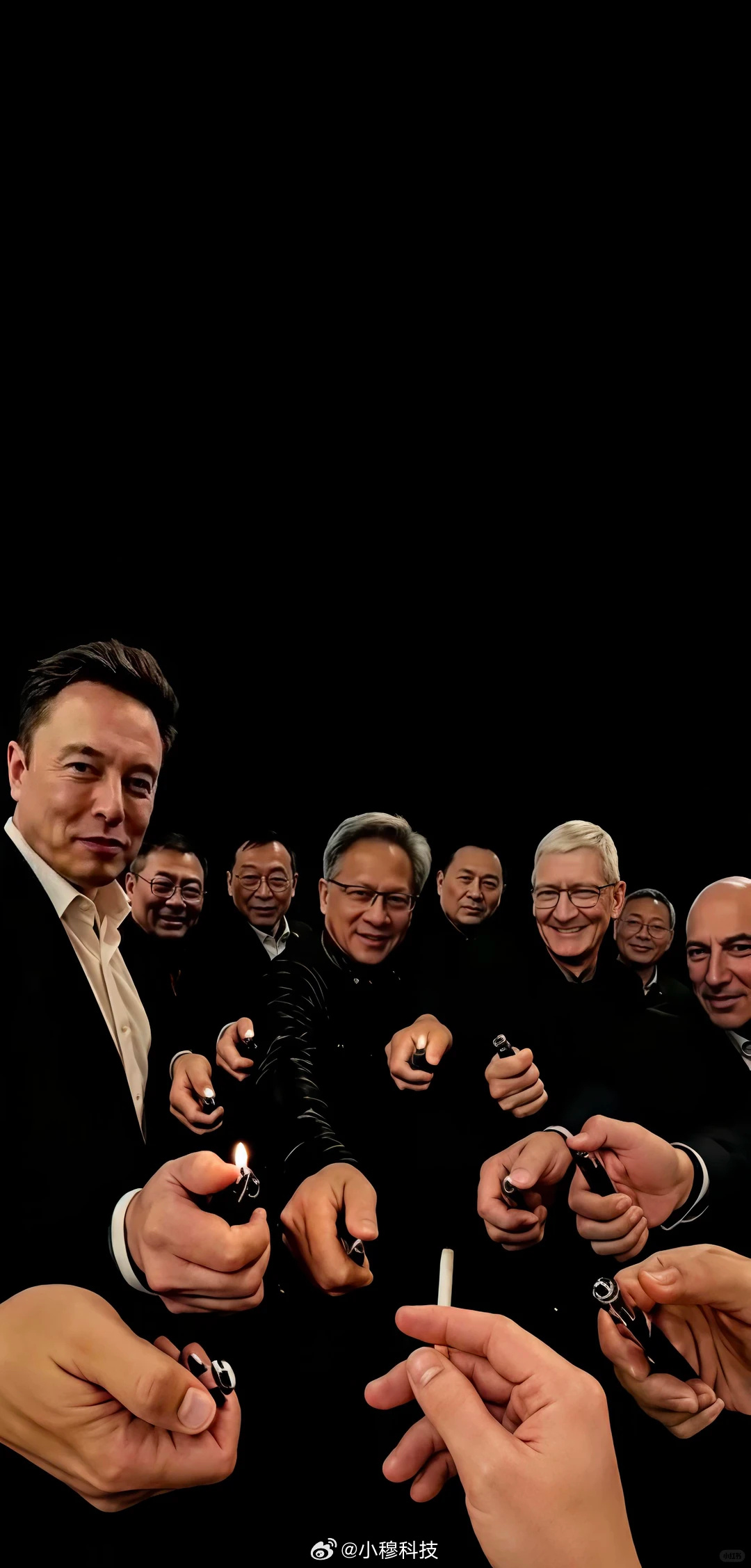 如果这些大佬同时给你递火，你接谁的？