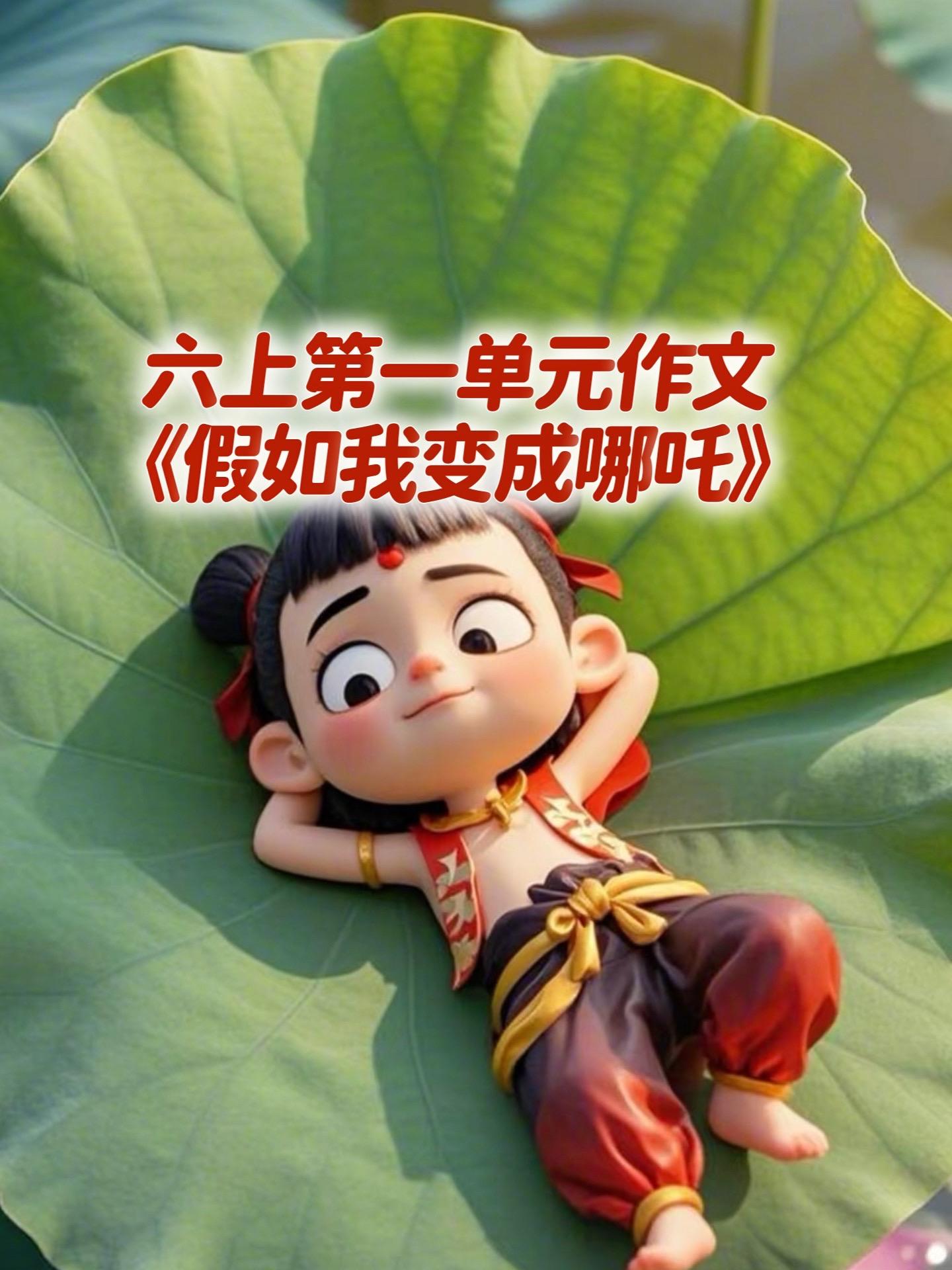 《假如我变成哪吒》 优秀范文。家长必读，小学六年级上册第一单元习作《变...