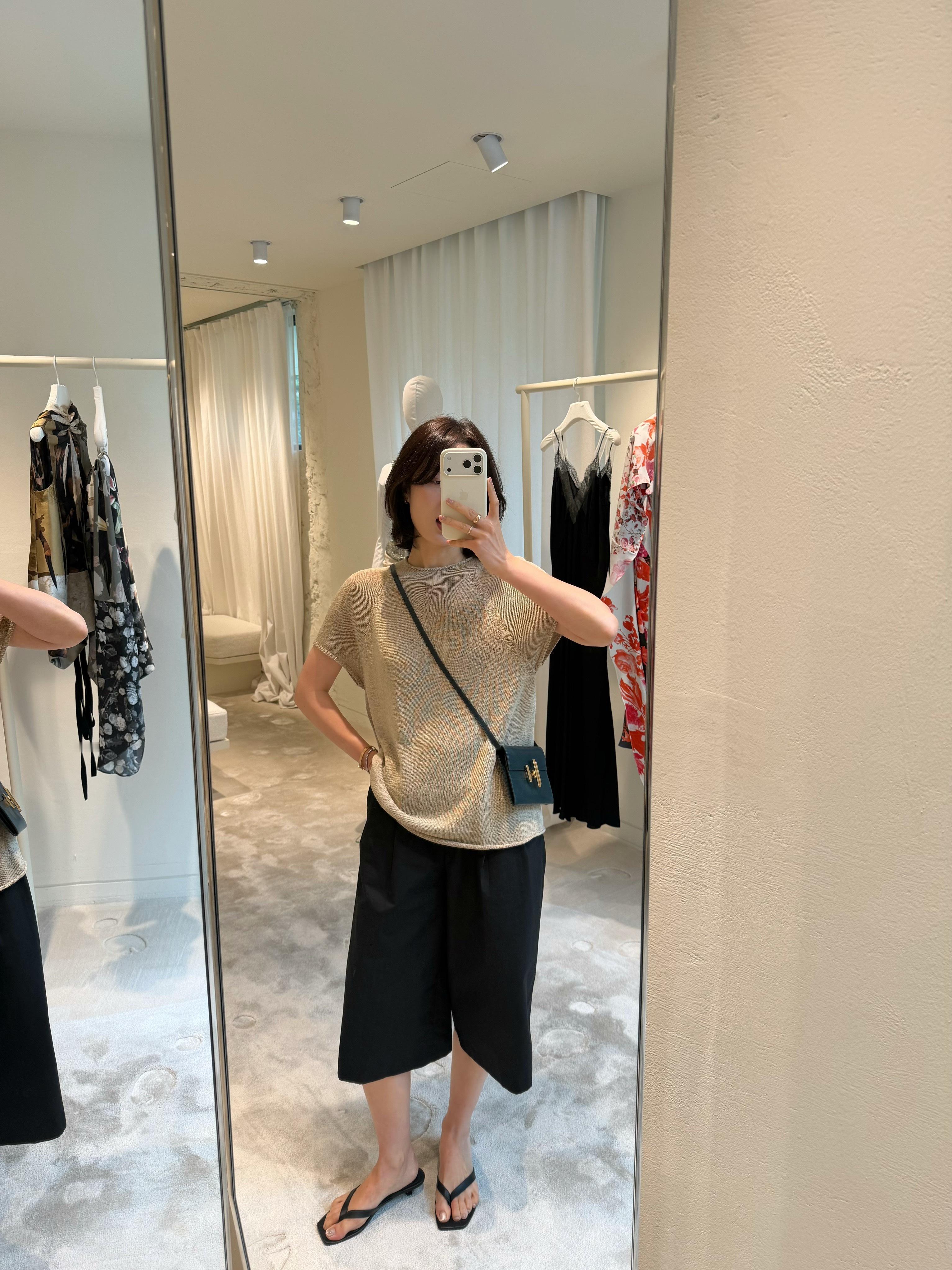 每年夏天不能缺席的和纸纱也是我们全员自留的🛒纱线干爽透气 凉快！燕麦色很气质 
