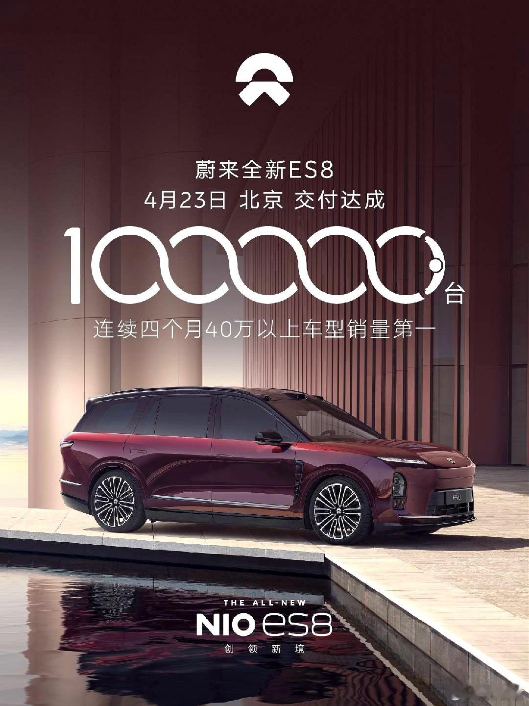 1台车7个月狂揽400亿蔚来215天交付10万台，这事儿搁两年前说出来没人信——