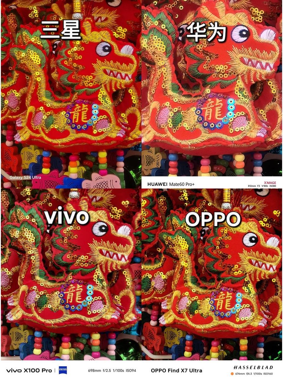 这四台手机，谁拍出来的更有年味？