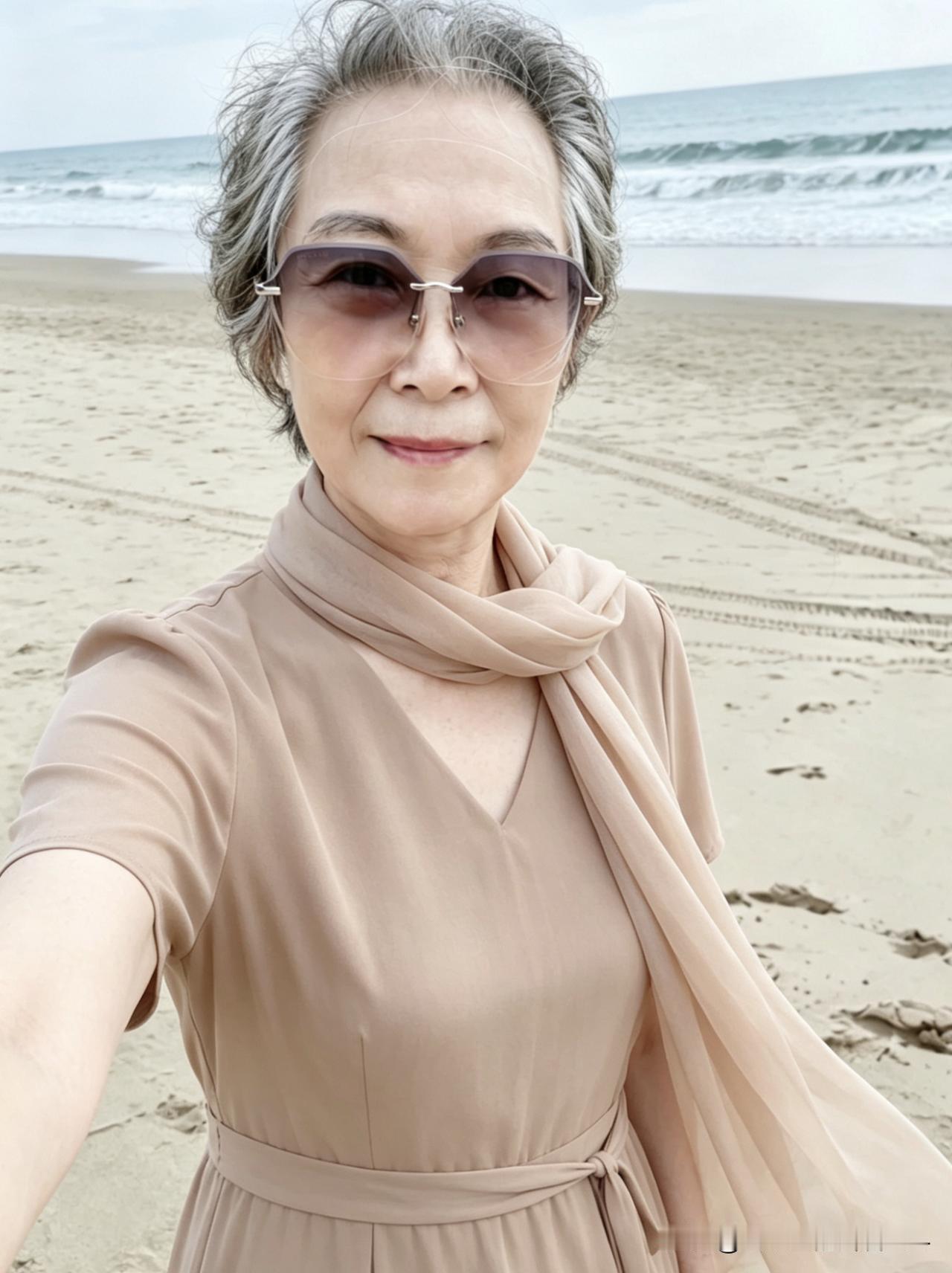 分享一下你随手拍下的照片海边自拍