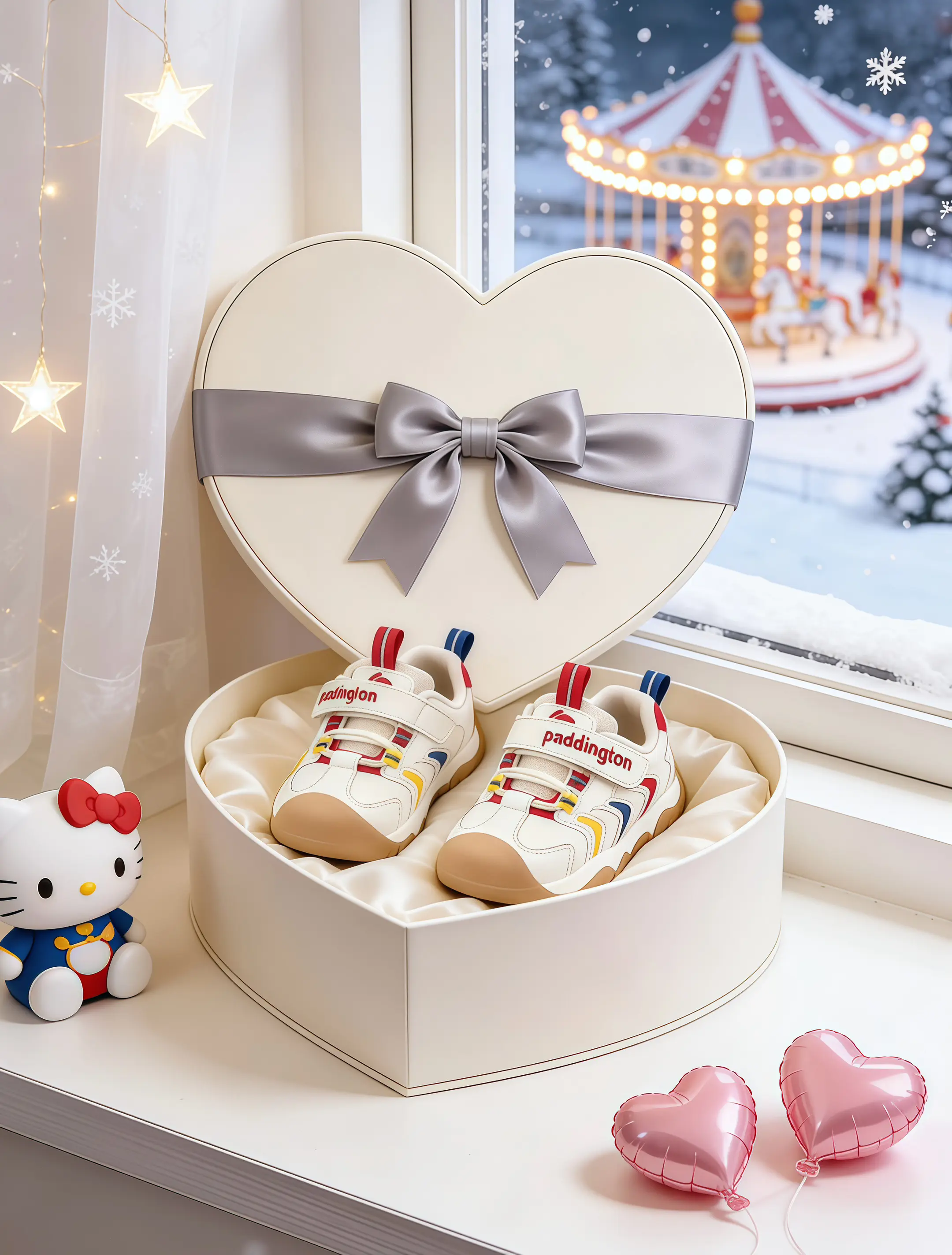 帕丁顿熊宝宝学步鞋软底防滑