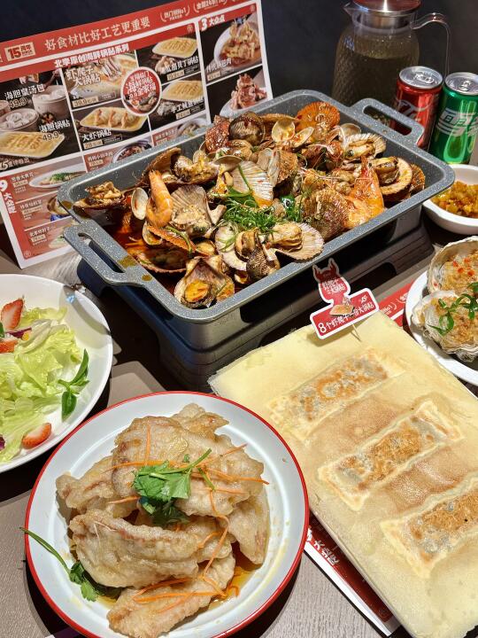 来东港玩一定要吃的虾爬子锅贴！！