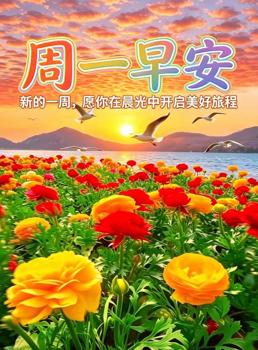 🌺2026./6.15.周一迎福.喜乐常伴🌺

🌈☀️黎明的霞光，是最为暖