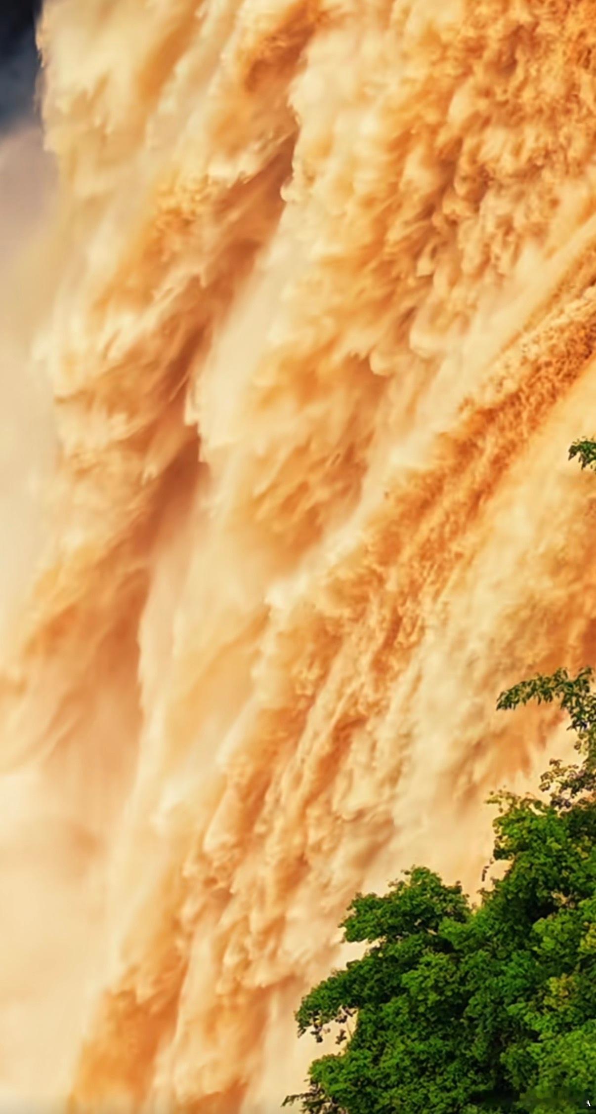 这会的黄果树端午水季节黄果树瀑布