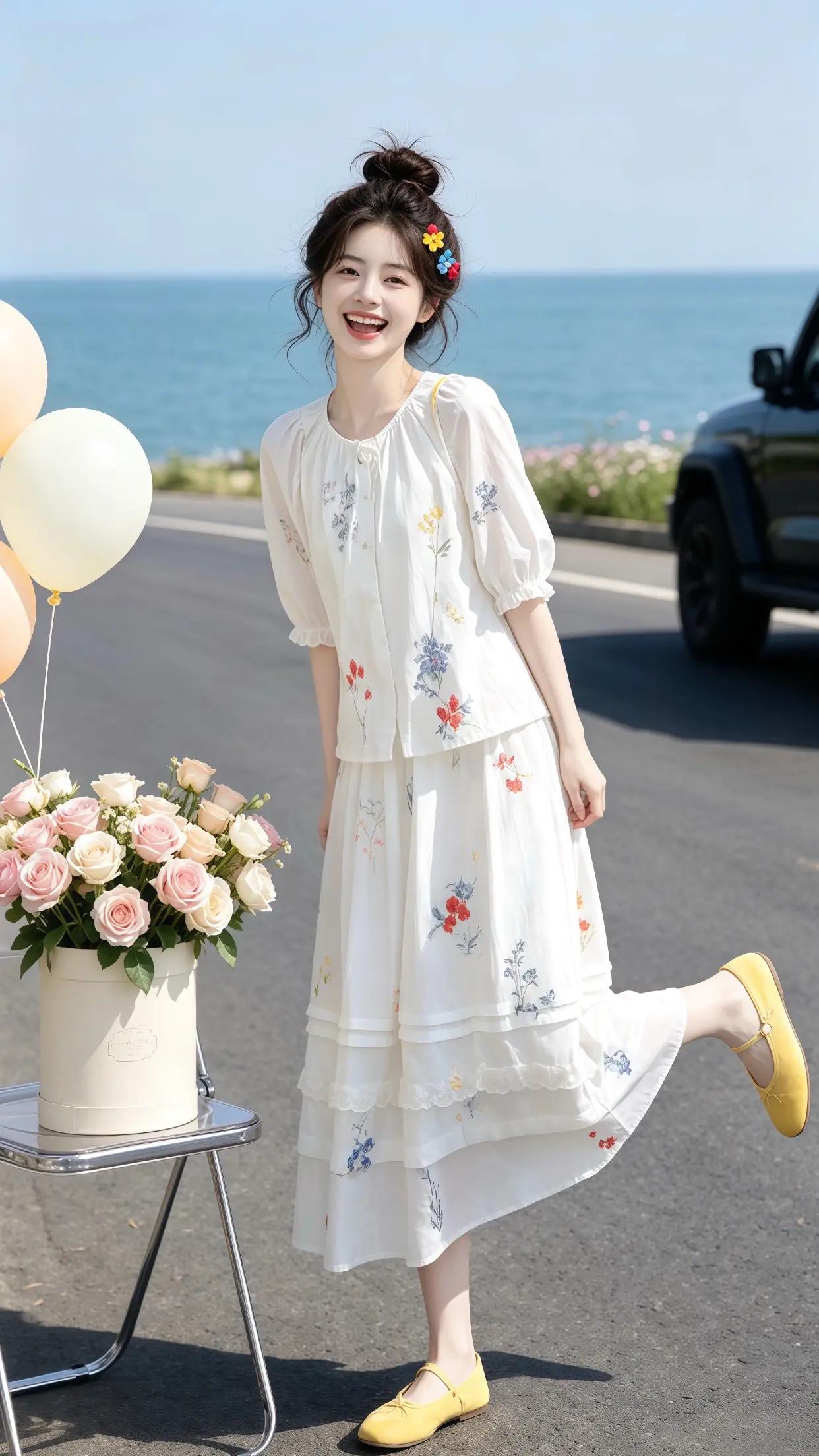 夏季穿搭少女感夏日ootd 少女感夏日ootd 适合夏季出游穿的甜美风连衣裙推荐