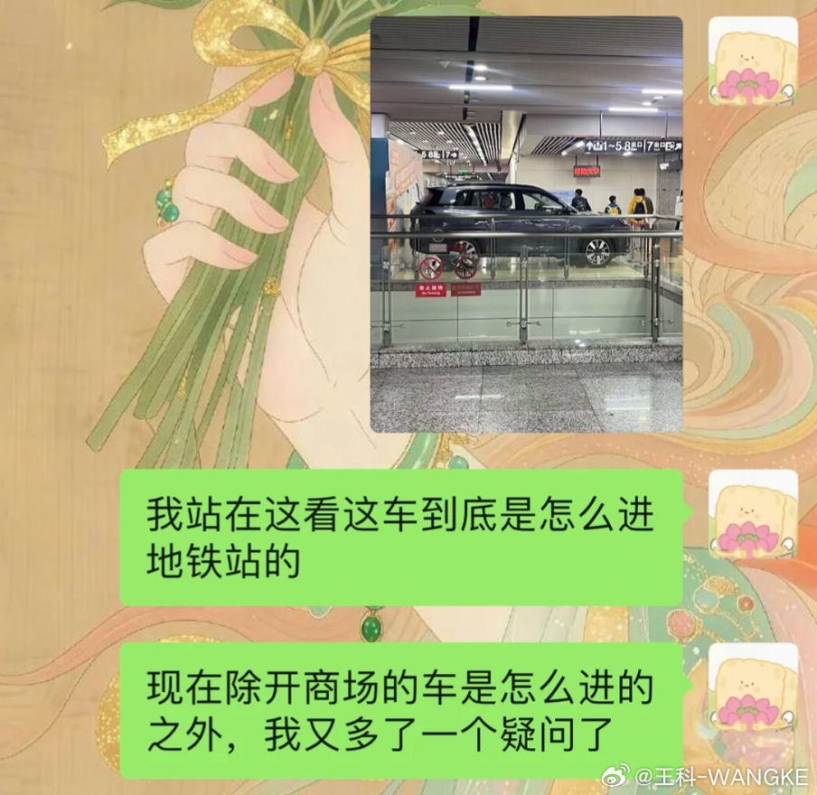 这车到底是怎么进去的？ 