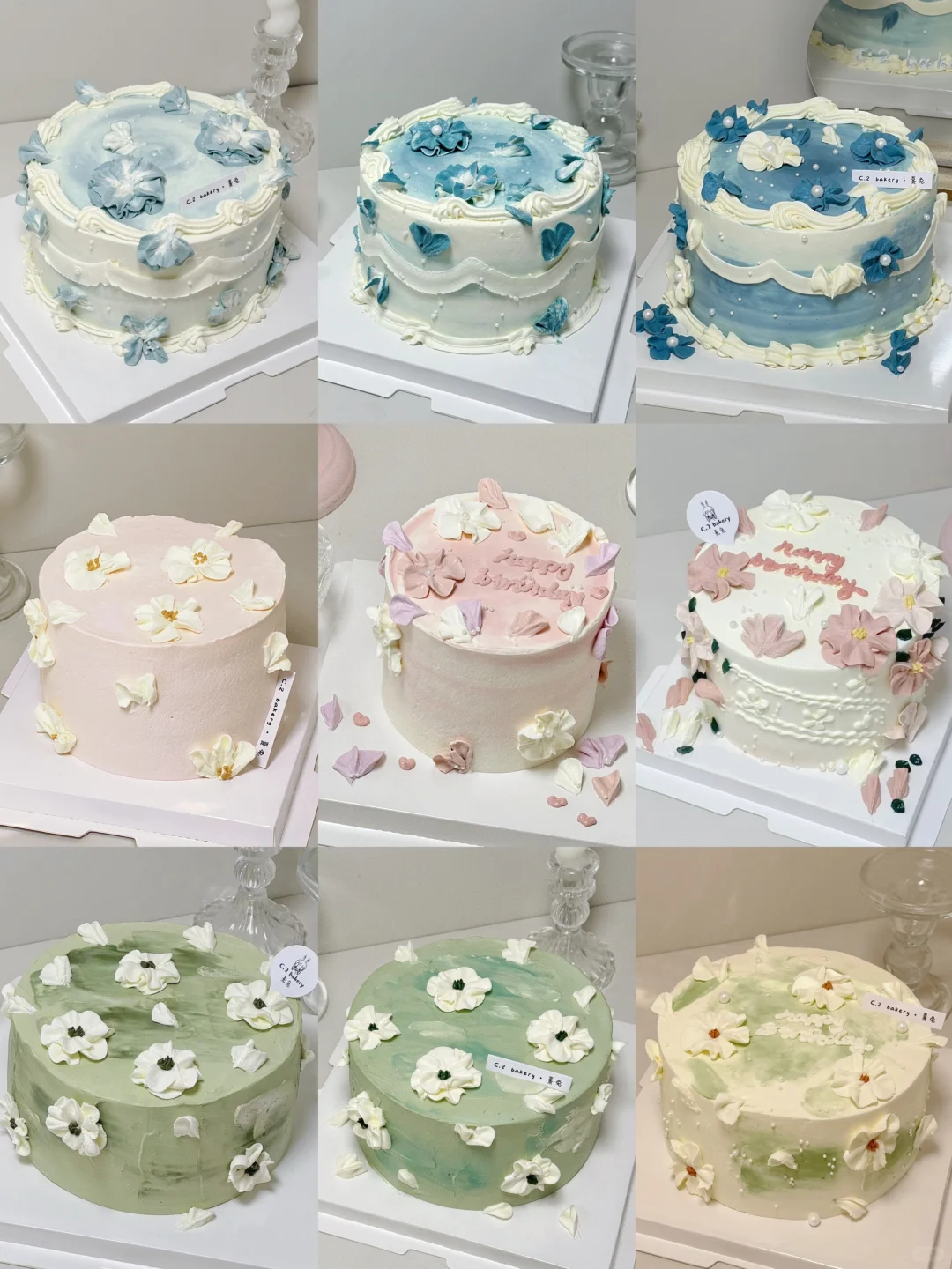 西安蛋糕 | 🌷温柔仙仙的小花花蛋糕🌸
